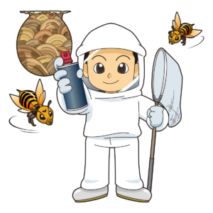 蜂のトラブル救助隊